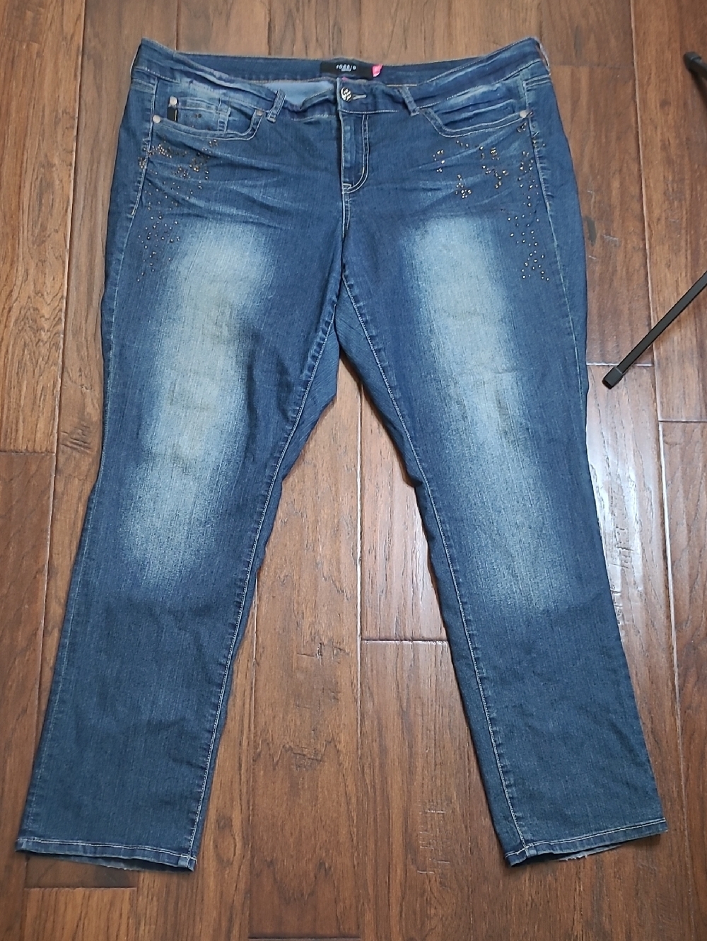 Torrid Jeans with Front & Back Embellishments size 22